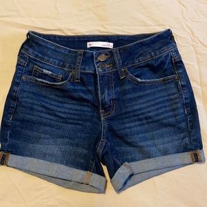 SO low rise FAVORITE MINI Jean shorts
